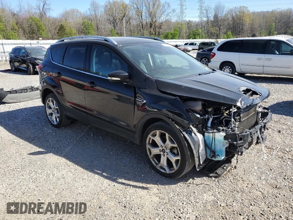 2019 Ford Escape Titanium with VIN 1FMCU0J94KUB81464, listed as a Copart auction lot 50370615 with 72,598 mi miles and Salvage title. Bid and sale history available at DreamBid. Image 4.
