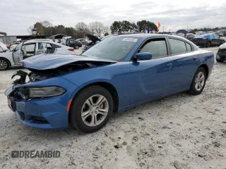 2021 Dodge Charger SXT with VIN 2C3CDXBGXMH587740, listed as a Copart auction lot 44844385 with 74,643 mi miles and Salvage Title. Bid and sale history available at carsss.com. Image 1.