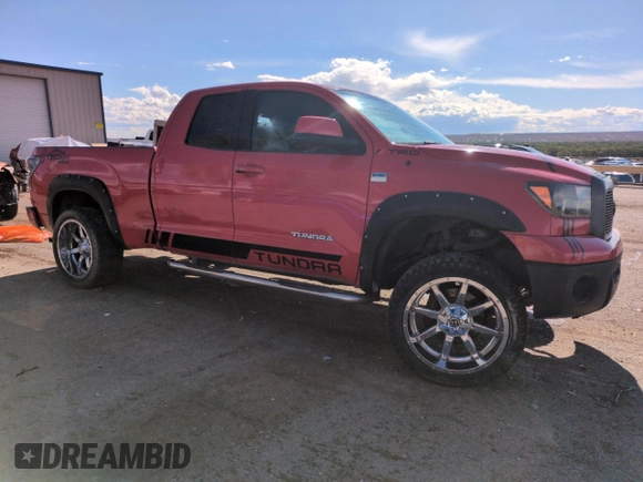 2007 Toyota Tundra SR5 with VIN 5TFRT54117X015140, listed as a Copart auction lot 55994565 with 108,513 mi miles and Salvage title. Bid and sale history available at DreamBid. Image 4.