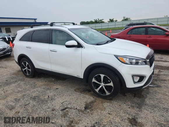 2016 Kia Sorento EX with VIN 5XYPHDA10GG024695, listed as a Copart auction lot 61805575 with 129,605 mi miles and Clean title. Bid and sale history available at DreamBid. Image 4.