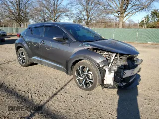 2018 Toyota C-HR XLE with VIN NMTKHMBX9JR029349, listed as a Copart auction lot 49437215 with 54,337 mi miles and Salvage Title. Bid and sale history available at carsss.com. Image 4.