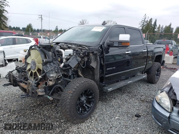 2018 GMC Sierra 2500HD SLT with VIN 1GT12TEY4JF203731, listed as a IAAI auction lot 41858306 with 86,931 mi miles. Bid and sale history available at carsss.com. Image 15.