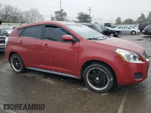 2009 Pontiac Vibe w/1SA with VIN 5Y2SL67819Z415562, listed as a Copart auction lot 80725404 with 109,834 mi miles and Clean Title. Bid and sale history available at carsss.com. Image 4.