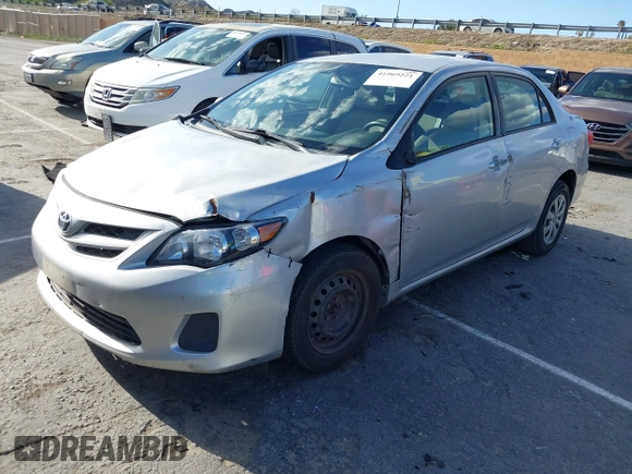 2011 Toyota Corolla L with VIN JTDBU4EE7BJ108265, listed as a IAAI auction lot 41969221 with 104,273 mi miles. Bid and sale history available at carsss.com. Image 2.