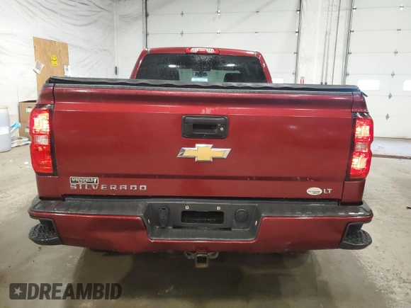 2017 Chevrolet Silverado 1500 LT with VIN 1GCVKREC9HZ246415, listed as a Copart auction lot 50524525 with 150,737 mi miles and Clean Title. Bid and sale history available at carsss.com. Image 6.