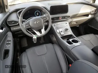 2023 Hyundai Santa Fe Hybrid Limited with VIN 5NMS5DA16PH018103, listed as a Copart auction lot 71707474 with 19,712 mi miles and Salvage Title. Bid and sale history available at carsss.com. Image 8.