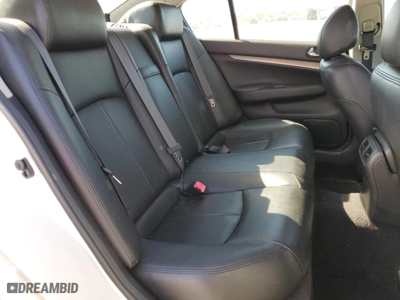 2011 Infiniti G25 Sedan x with VIN JN1DV6AR3BM653827, listed as a Copart auction lot 76749104 with 106,707 mi miles and Salvage Title. Bid and sale history available at carsss.com. Image 10.