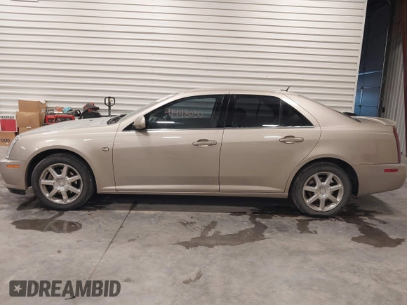 2005 Cadillac STS with VIN 1G6DC67A550224742, listed as a IAAI auction lot 41448030 with 152,149 mi miles. Bid and sale history available at carsss.com. Image 14.
