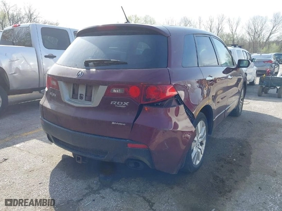 2010 Acura RDX Tech Pkg with VIN 5J8TB1H58AA005067, listed as a IAAI auction lot 41923792 with 220,246 mi miles. Bid and sale history available at carsss.com. Image 6.