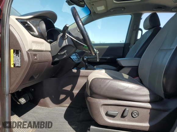 2015 Kia Sedona SX-L with VIN KNDME5C17F6026654, listed as a Copart auction lot 53024285 with 142,351 mi miles and Salvage Title. Bid and sale history available at DreamBid. Image 7.