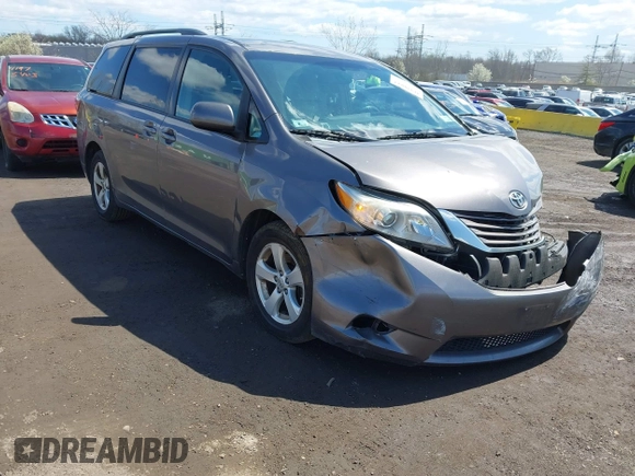 2015 Toyota Sienna LE AAS с VIN 5TDKK3DC6FS649056, выставлен на аукционе IAAI как лот 41978844 с пробегом 182 694 миль миль и . История ставок и продаж доступна на DreamBid. Изображение 1.