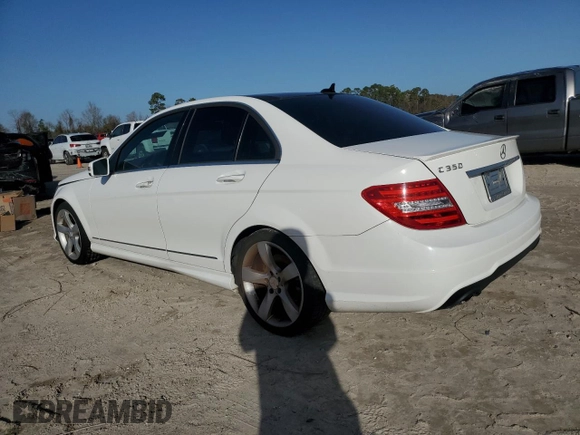2014 Mercedes-Benz C 350 Sport with VIN WDDGF5HB4EA932208, listed as a Copart auction lot 41542445 with 243,780 mi miles and Clean Title. Bid and sale history available at DreamBid. Image 2.