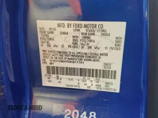 2006 Ford Escape Hybrid with VIN 1FMYU96H76KB11761, listed as a Copart auction lot 43805195 with 48,803 mi miles and Salvage Title. Bid and sale history available at carsss.com. Image 13.