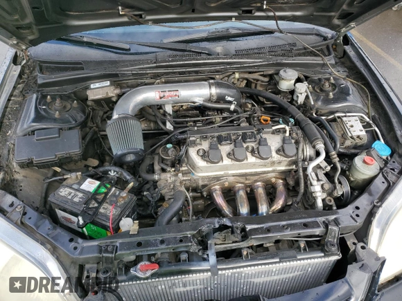 2003 Honda Civic EX with VIN 1HGEM21933L025093, listed as a Copart auction lot 45384705 with 203,105 mi miles and Non Repairable. Bid and sale history available at DreamBid. Image 11.