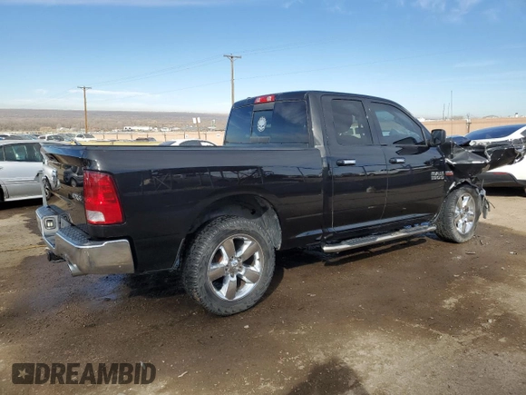 2016 Ram 1500 Big Horn with VIN 1C6RR7GT5GS362627, listed as a Copart auction lot 43713335 with 138,754 mi miles and Salvage title. Bid and sale history available at DreamBid. Image 3.