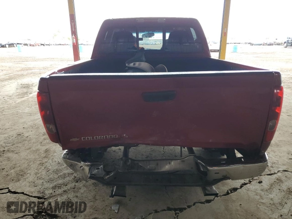 2005 Chevrolet Colorado 1SB LS Z85 with VIN 1GCCS136058262414, listed as a Copart auction lot 46925915 with 182,571 mi miles and Salvage Title. Bid and sale history available at carsss.com. Image 6.