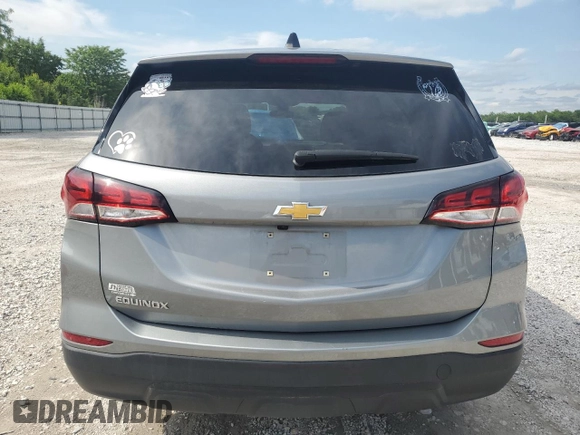 2023 Chevrolet Equinox LS z VIN 3GNAXHEG7PL174964, wystawiony jako Copart lot #58373315 z przebiegiem 34 175 mil mil oraz Szkoda całkowita • Salvage title. Historia ofert i sprzedaży dostępna na DreamBid. Obrazek 6.