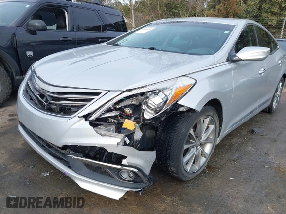 2017 Hyundai Azera with VIN KMHFG4JG2HA581950, listed as a IAAI auction lot 41368484 with 92,210 mi miles and . Bid and sale history available at DreamBid. Image 6.