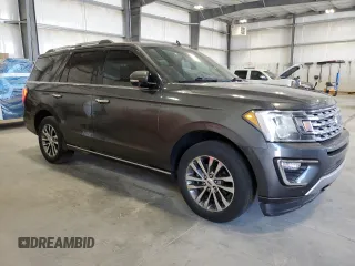 2018 Ford Expedition Limited z VIN 1FMJU2AT6JEA01084, wystawiony jako Copart lot #56317295 z przebiegiem 151 975 mil mil oraz Szkoda całkowita • Salvage title. Historia ofert i sprzedaży dostępna na DreamBid. Obrazek 4.