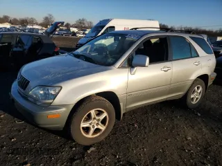 2001 Lexus RX 300 with VIN JTJGF10U210107118, listed as a Copart auction lot 86474074 with 0 mi miles and Clean Title. Bid and sale history available at carsss.com. Image 1.