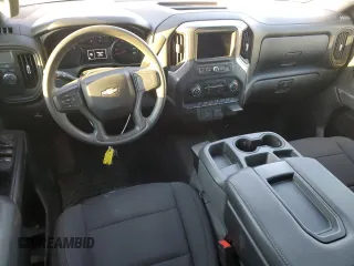 2020 Chevrolet Silverado 1500 Custom with VIN 1GCRWBEK8LZ171039, listed as a Copart auction lot 86540254 with 83,326 mi miles and Salvage Title. Bid and sale history available at carsss.com. Image 8.