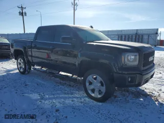 2015 GMC Sierra 1500 SLE with VIN 3GTU2UEC8FG102219, listed as a Copart auction lot 43598875 with 93,732 mi miles and Salvage Title. Bid and sale history available at carsss.com. Image 4.