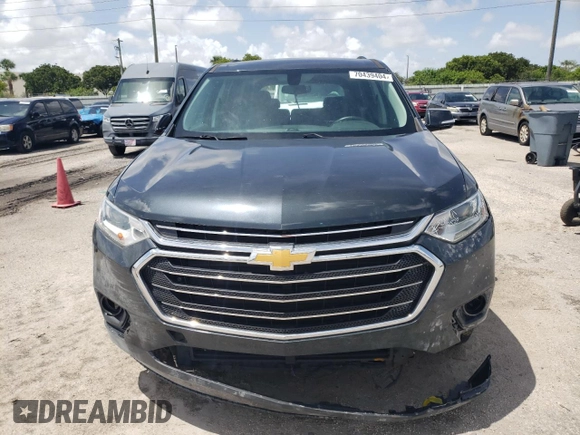2018 Chevrolet Traverse LT Cloth with VIN 1GNERGKW9JJ157292, listed as a Copart auction lot 70439404 with Not Provided miles and Salvage Title. Bid and sale history available at carsss.com. Image 5.