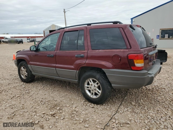 2002 Jeep Grand Cherokee Laredo with VIN 1J4GW48S12C321096, listed as a Copart auction lot 54009435 with 270,713 mi miles and Clean Title. Bid and sale history available at carsss.com. Image 2.