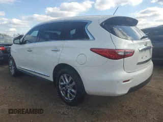 2013 Infiniti JX35 with VIN 5N1AL0MM1DC309792, listed as a Copart auction lot 73553234 with 110,637 mi miles and Salvage Title. Bid and sale history available at carsss.com. Image 2.