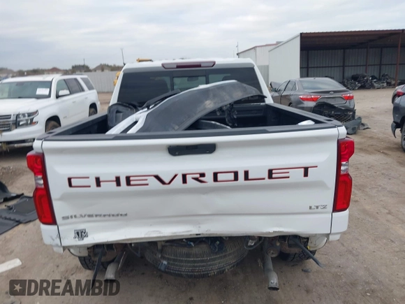 2021 Chevrolet Silverado 1500 LTZ with VIN 3GCUYGED3MG141869, listed as a IAAI auction lot 41233782 with 59,753 mi miles and . Bid and sale history available at DreamBid. Image 16.