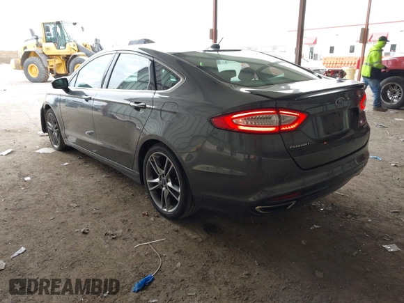 2015 Ford Fusion Titanium with VIN 3FA6P0K97FR244227, listed as a IAAI auction lot 41625135 with 119,313 mi miles. Bid and sale history available at carsss.com. Image 3.