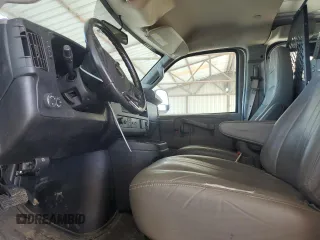 2020 Chevrolet Express Cargo Van with VIN 1GCWGAFGXL1122881, listed as a Copart auction lot 80422684 with 79,162 mi miles and Salvage Title. Bid and sale history available at carsss.com. Image 7.