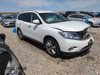 2013 Nissan Pathfinder SL with VIN 5N1AR2MMXDC622141, listed as a Copart auction lot 58653305 with 91,331 mi miles and Salvage title. Bid and sale history available at DreamBid. Image 4.