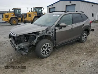 2021 Subaru Forester Premium с VIN JF2SKAJC4MH499279, выставлен на аукционе Copart как лот 65267095 с пробегом 31 982 миль миль и Списание • Salvage title. История ставок и продаж доступна на DreamBid. Изображение 1.