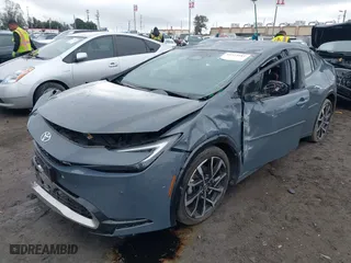 2024 Toyota Prius Prime SE with VIN JTDACACUXR3012801, listed as a IAAI auction lot 41523581 with NaN miles. Bid and sale history available at carsss.com. Image 19.