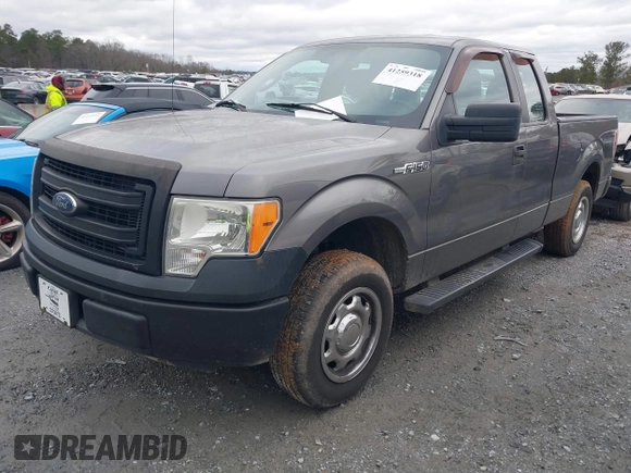 2013 Ford F-150 XL with VIN 1FTEX1CM5DFB69715, listed as a IAAI auction lot 41259318 with 176,916 mi miles. Bid and sale history available at carsss.com. Image 17.