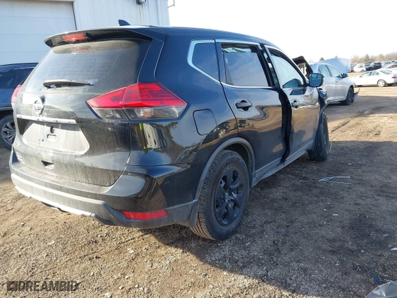 2017 Nissan Rogue S with VIN 5N1AT2MT5HC741147, listed as a IAAI auction lot 41516849 with 67,404 mi miles. Bid and sale history available at carsss.com. Image 4.