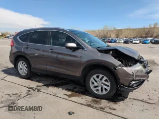 2015 Honda CR-V EX-L with VIN 2HKRM4H75FH669400, listed as a Copart auction lot 53354525 with 184,372 mi miles and Salvage Title. Bid and sale history available at carsss.com. Image 4.