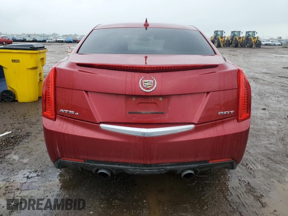 2014 Cadillac ATS Standard AWD with VIN 1G6AG5RX5E0179319, listed as a Copart auction lot 55692255 with 98,466 mi miles and Salvage title. Bid and sale history available at DreamBid. Image 6.