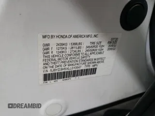 2020 Acura MDX Technology z VIN 5J8YD3H5XLL010547, wystawiony jako Copart lot #46502595 z przebiegiem 102 989 mil mil oraz Szkoda całkowita • Salvage title. Historia ofert i sprzedaży dostępna na DreamBid. Obrazek 13.