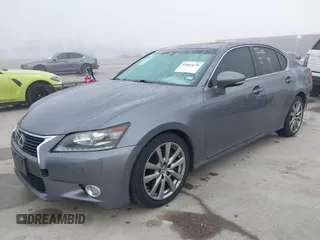 2014 Lexus GS 350 with VIN JTHBE1BL9E5029822, listed as a IAAI auction lot 41683639 with 113,335 mi miles. Bid and sale history available at carsss.com. Image 2.