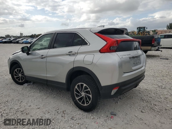 2020 Mitsubishi Eclipse Cross ES with VIN JA4AS3AA9LZ024363, listed as a Copart auction lot 52808875 with 105,635 mi miles and Non repairable. Bid and sale history available at DreamBid. Image 2.