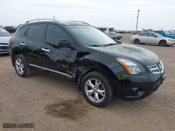 2011 Nissan Rogue SV with VIN JN8AS5MTXBW185484, listed as a IAAI auction lot 41755862 with 118,045 mi miles. Bid and sale history available at carsss.com. Image 1.