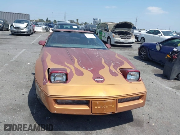 1984 Chevrolet Corvette z VIN 1G1AY0780E5114446, wystawiony jako IAAI lot #42290916 z przebiegiem 57 927 mil mil oraz . Historia ofert i sprzedaży dostępna na DreamBid. Obrazek 13.