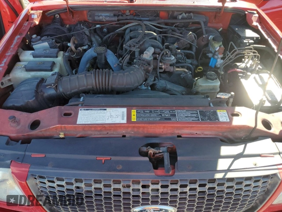 2001 Ford Ranger XLT Appearance with VIN 1FTYR14E41TB08657, listed as a Copart auction lot 41588755 with 143,810 mi miles and Non Repairable. Bid and sale history available at DreamBid. Image 11.
