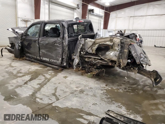 2022 Ram 1500 Big Horn with VIN 1C6RRFFG8NN298271, listed as a Copart auction lot 54550835 with 52,827 mi miles and Salvage Title. Bid and sale history available at carsss.com. Image 2.