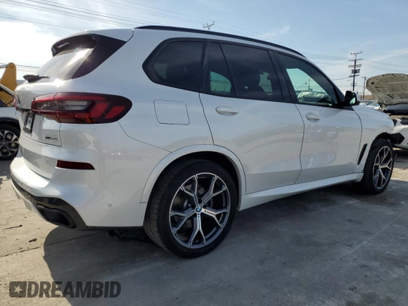 2022 BMW X5 sDrive40i with VIN 5UXCR4C0XN9N25946, listed as a Copart auction lot 45899015 with 34,286 mi miles and Salvage Title. Bid and sale history available at carsss.com. Image 3.