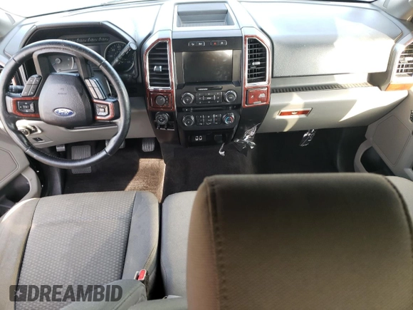 2017 Ford F-150 XL with VIN 1FTFX1EG2HFA44947, listed as a Copart auction lot 85162954 with 138,896 mi miles and Salvage Title. Bid and sale history available at carsss.com. Image 8.