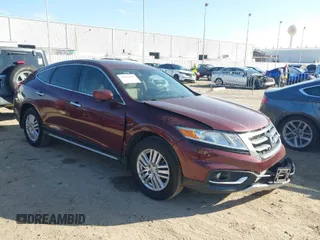 2013 Honda Crosstour EX-L z VIN 5J6TF3H5XDL004617, wystawiony jako IAAI lot #41636938 z przebiegiem 37 382 mil mil oraz . Historia ofert i sprzedaży dostępna na DreamBid. Obrazek 1.