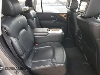 2011 Infiniti QX56 7-passenger with VIN JN8AZ2NE9B9005517, listed as a Copart auction lot 44799925 with 150,030 mi miles and Salvage Title. Bid and sale history available at carsss.com. Image 12.